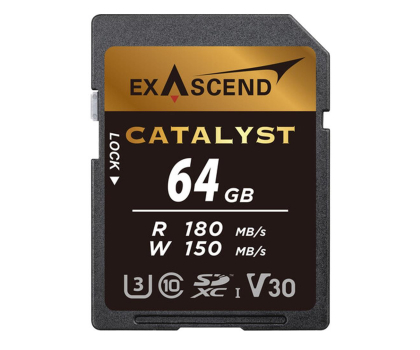 Karta pamięci ExAscend 64GB SDXC Catalyst UHS-I V30